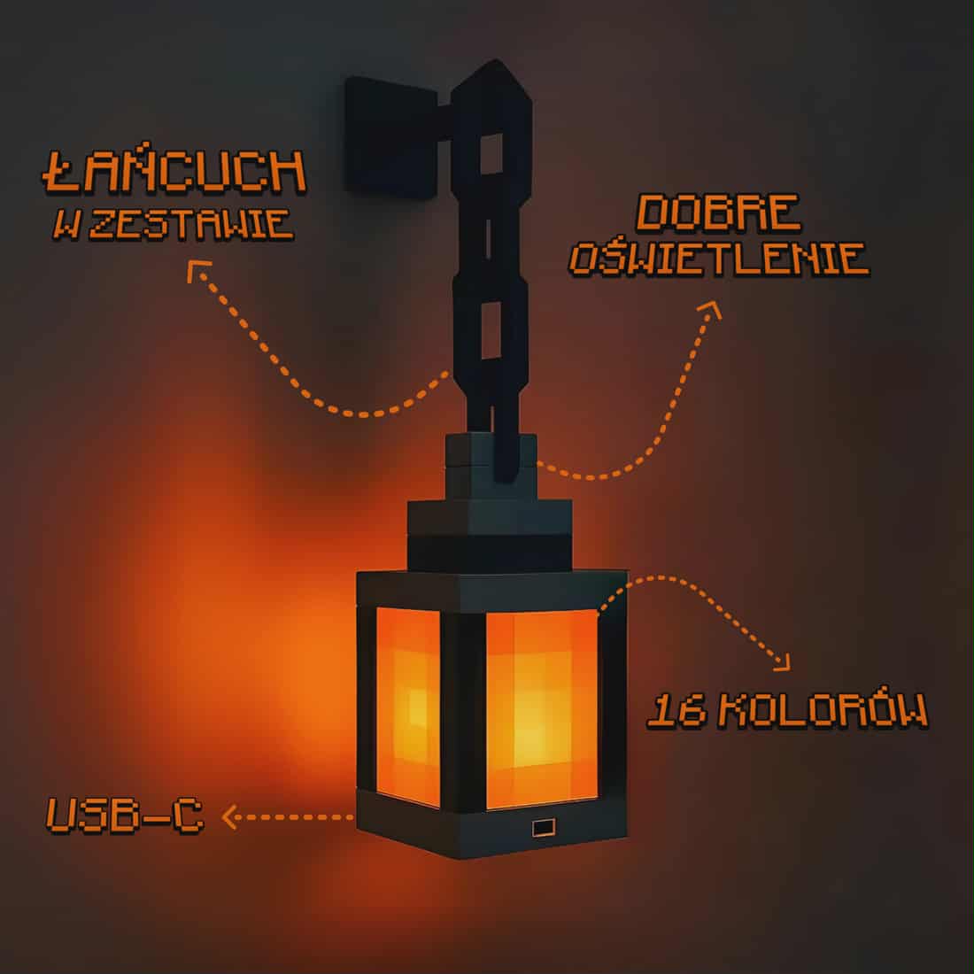 PixelCraft Lantern