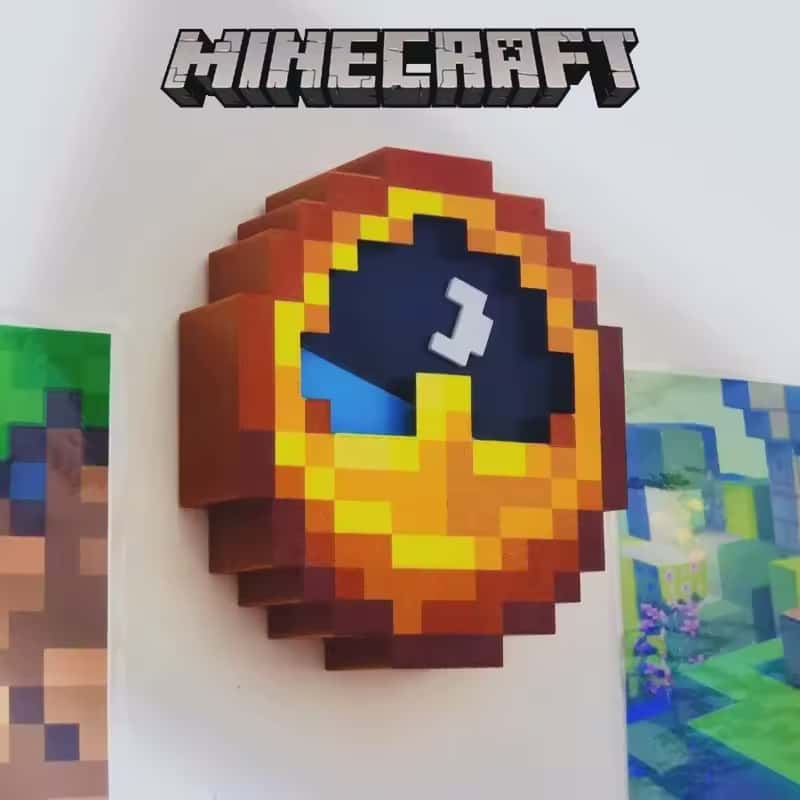 Zegar Minecraft